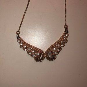 Angel wings necklace